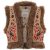 Looxs Revolution Meisjes gilet fur embroidery –