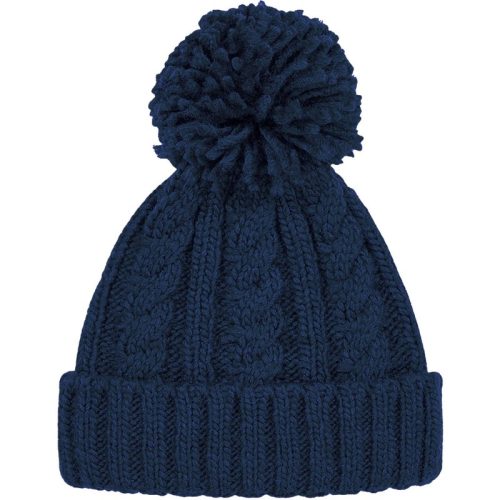 Beechfield Unsiex volwassenen kabelbreien melange beanie