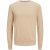 Jack & Jones Jjeatlas knit crew neck noos zand