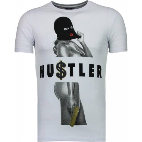 Local Fanatic Hustler rhinestone t-shirt