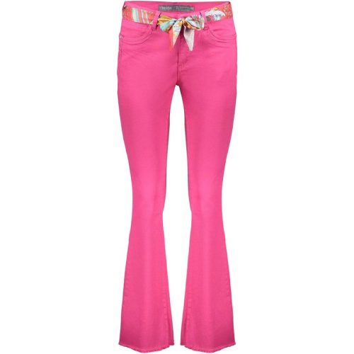 Geisha Flare pants fuchsia