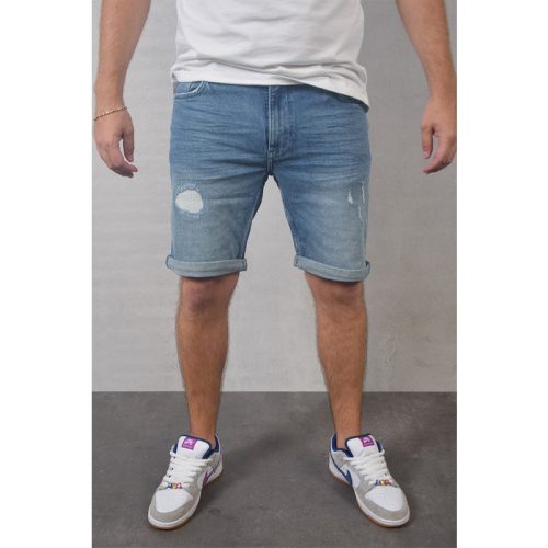 Purewhite Regular fit denim short the miles