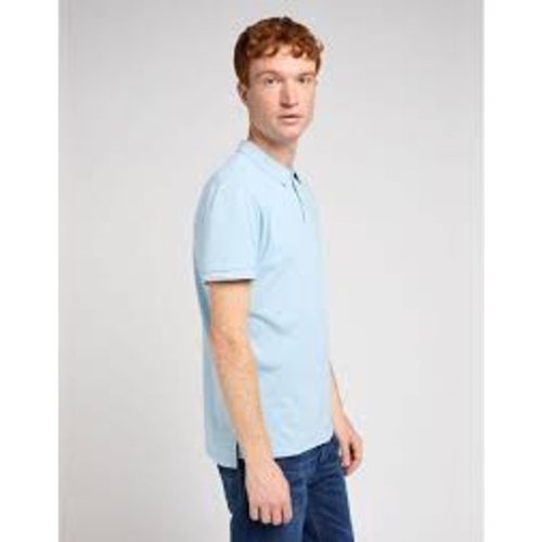 Lee Pique polo heather sky