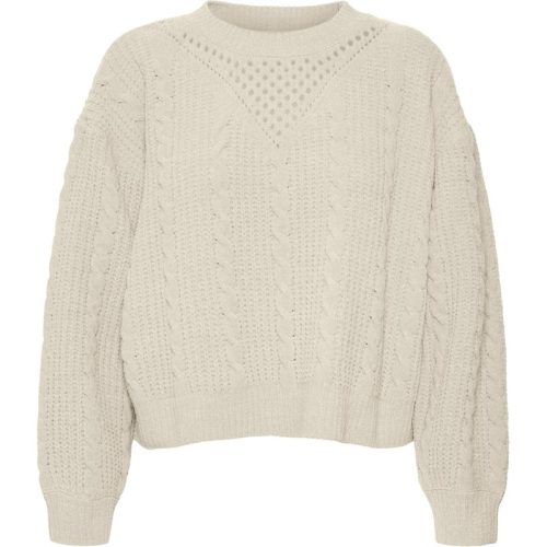 Vero Moda Vmluella ls o-neck pullover boo ecru