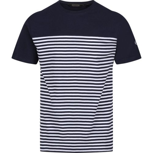 Regatta Heren shorebay gestreept coolweave t-shirt