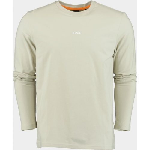 BOSS Orange T-shirt lange mouw Beige TChark 10242929 01 50473286/271