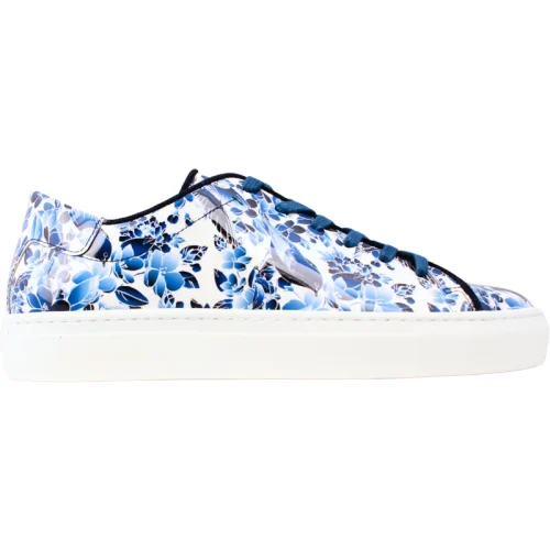 Mascolori Delftsblauw sneaker