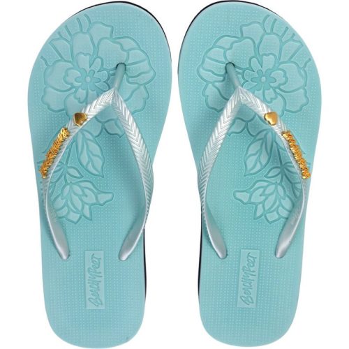 Beachyfeet Teenslipper dames sleehak oceanica