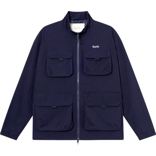 Foret Sizzle hybride jacket navy