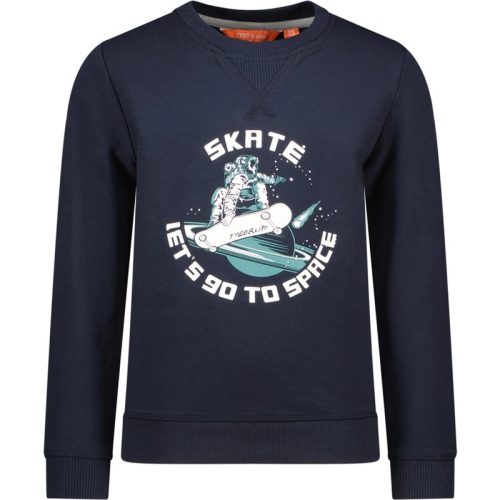 TYGO & vito Jongens sweater sten navy