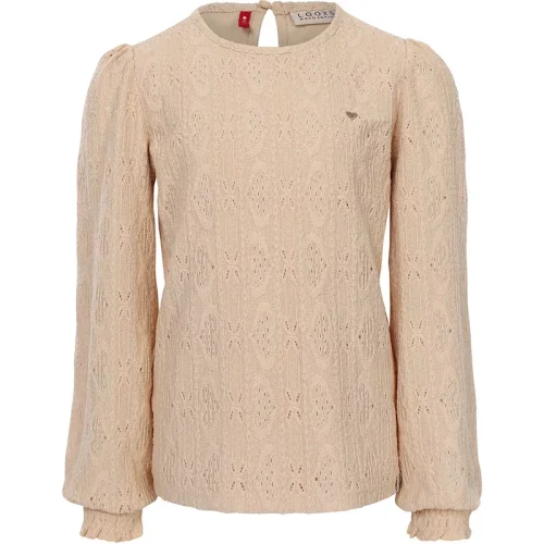 Looxs Revolution Meisjes top kant latte