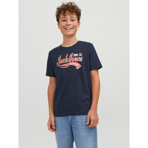 Jack & Jones Jjelogo tee ss neck 2 col 23/24 noo