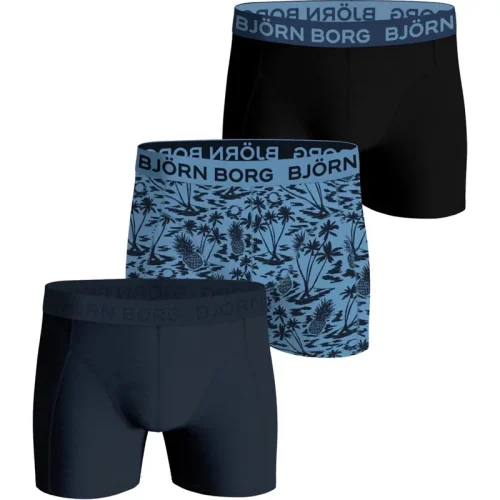 Björn Borg Heren boxershort 3p cotton stretch