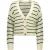 Jacqueline de Yong Ellen l/s v-neck stripe cardigan