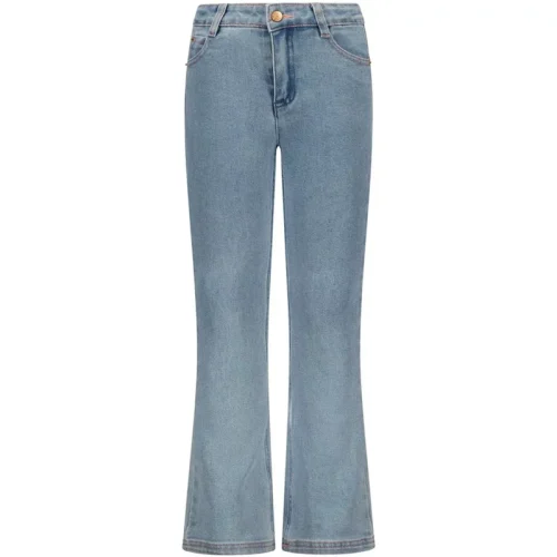 B.Nosy K3 meisjes flared pants jeans peggie light denim