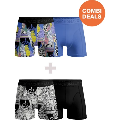 Muchachomalo Jongens 2+2-pack boxershorts