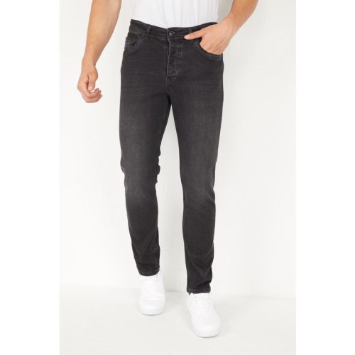 True Rise Spijkerbroek stretch regular fit jeans