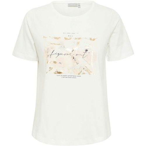 Fransa T-shirt 20613930 blanc de blanc