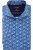 OLYMP No. Six 24/Seven Super Slim Jersey shirt blauw, Motief