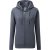 Russell Athletic Dames premium authentieke hoodie met rits (3-laagse stof)