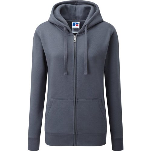 Russell Athletic Dames premium authentieke hoodie met rits (3-laagse stof)