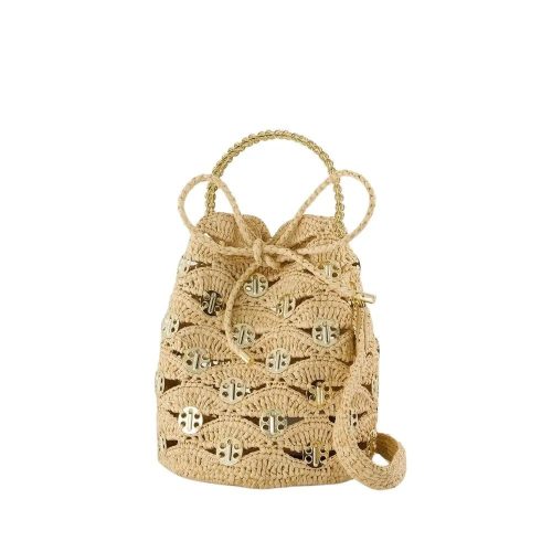 Paco Rabanne Bucket bags – Purse – Rabanne – Metal – Neutral in beige