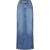 Lee Side slit maxi skirt weekend chill blue denim