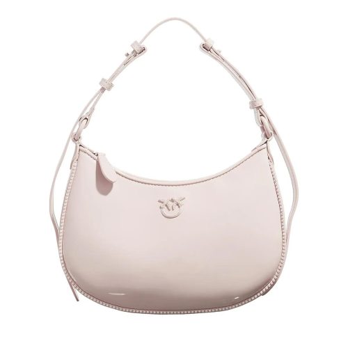 Pinko Hobo bags – Half Moon Mini Fl in poeder roze