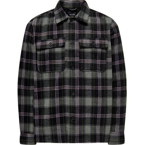 Only & Sons Onsash ovr check ls shirt dessin