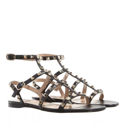 Valentino Garavani Sandalen – Rockstud Sandal in zwart