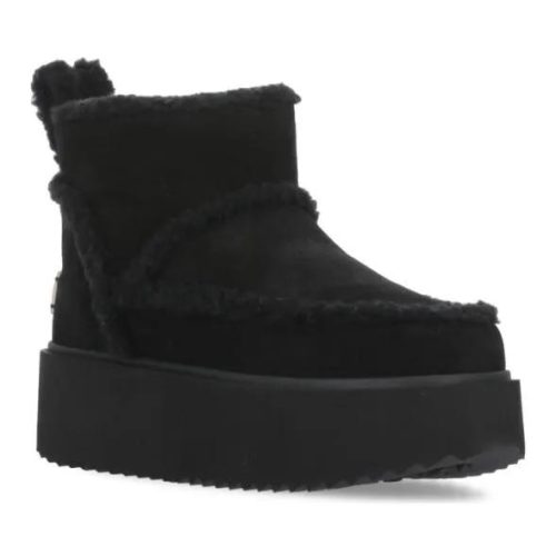 INUIKII Winterlaarzen – Classic Low Shearling in zwart