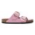 Dames muiltjes Birkenstock Arizona Big Buckle Natural Leather Patent