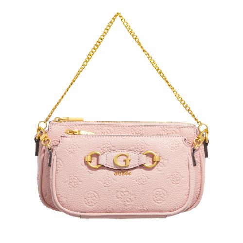 Guess Crossbody bags – Izzy Peony Dbl Pouch Xbody in poeder roze