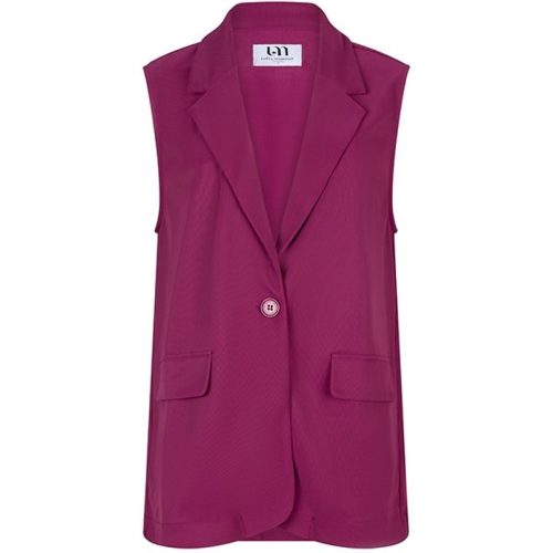 Lofty Manner Gilet leilani fuchsia