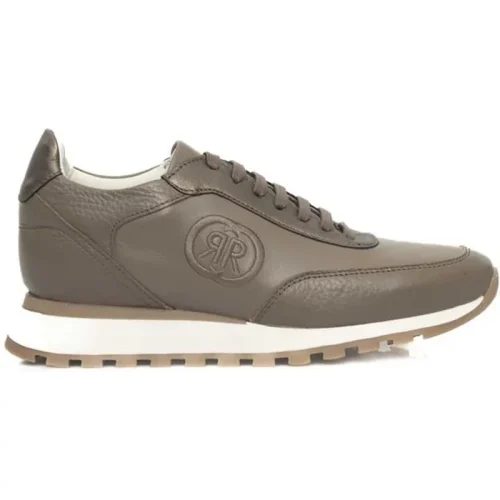 Cerruti 1881 Kleurige lederen dames sneakers