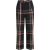 King Louie Celia pants sera check black