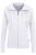 HAKRO Regular Fit Dames Sweatjacket wit, Effen