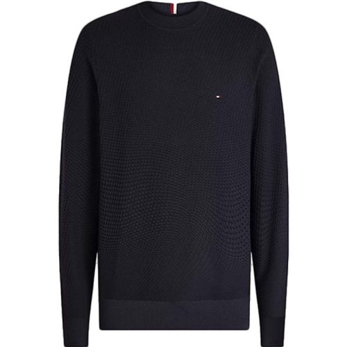 Tommy Hilfiger Tommy rectangular structure crew neck desert sky