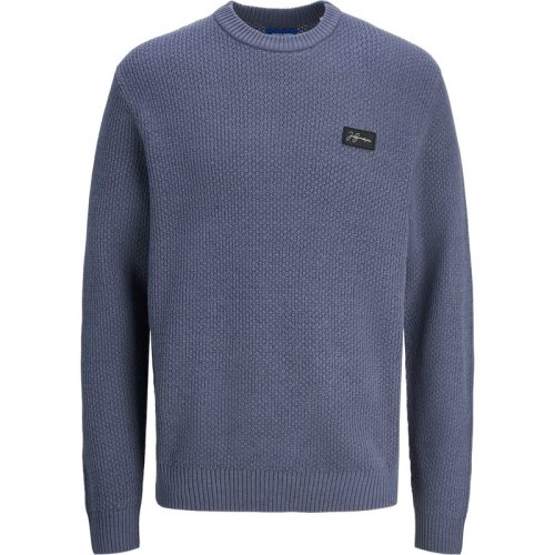 Jack & Jones Jorportland badge knit crew neck