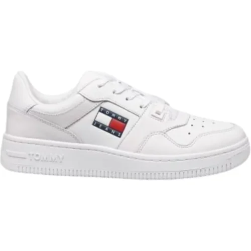 Tommy Hilfiger Slanke te sneakers met milieuvriendelijke twist