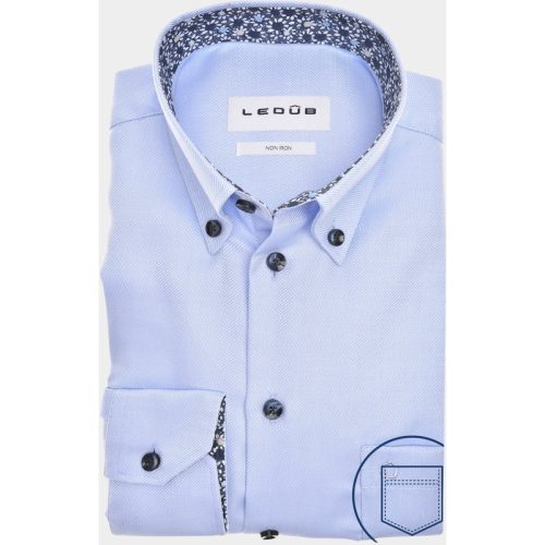 Ledub Business hemd lange mouw Blauw LE24250 MFN 5 0142653/130-190-000