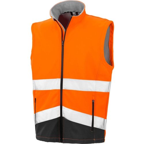 Result Softshell veiligheidsvest voor volwassenen