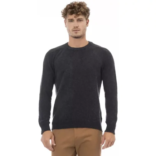 Alpha Studio Wollen sweater voor heren