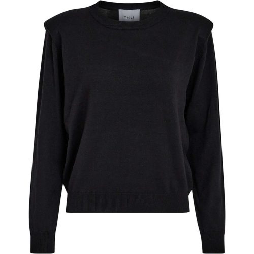 Minus Msmekira solid knit pull black