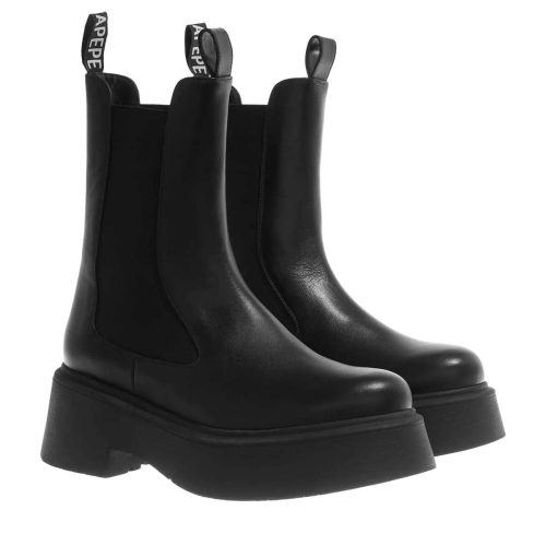 Patrizia Pepe Boots & laarzen – Biker&Tronch Tac Bas in zwart