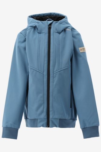 Indian blue jas soft shell hooded jacket