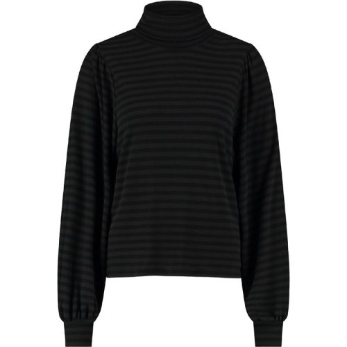 By-Bar Amsterdam Jojo roll melange stripe top