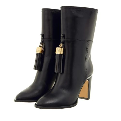 Moschino Boots & laarzen – Metal Tassel in zwart