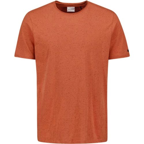 No Excess T-shirt korte mouw ronde hals melange melon