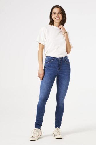 Celia 244 Superslim Jeans – Blue Worn